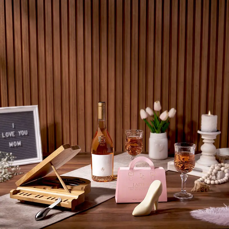Palmerston Wine & Chocolate Basket For Mom