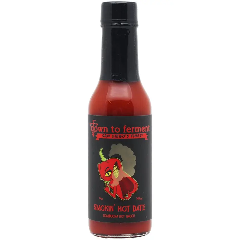 Smokin' Hot Date Kombucha Hot Sauce