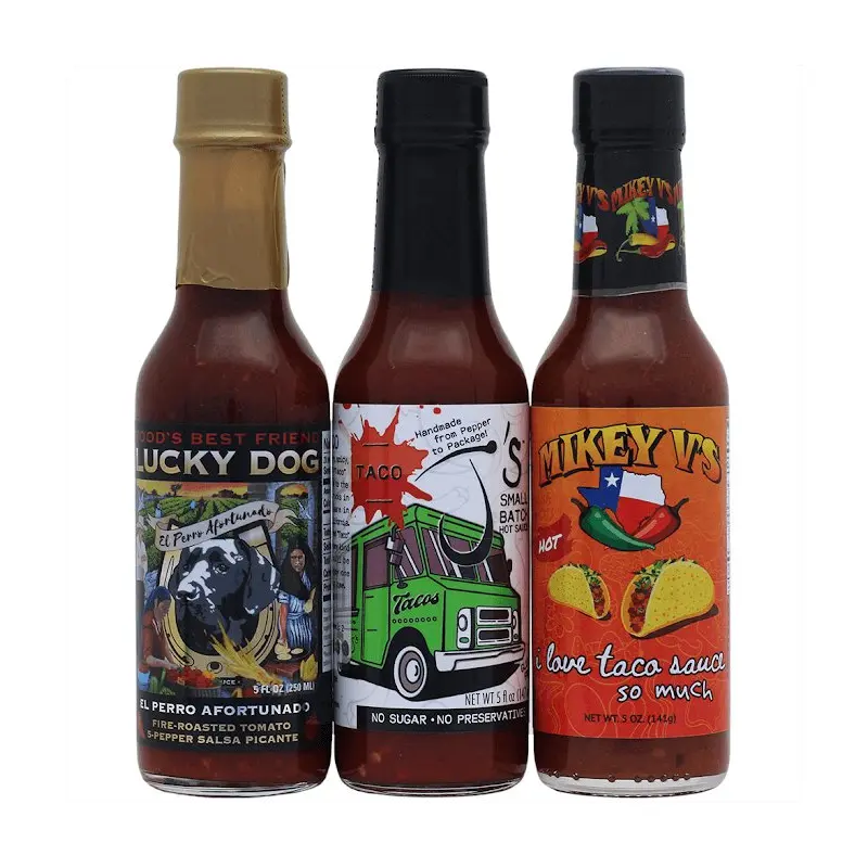 Taco Hot Sauce 3-Pack