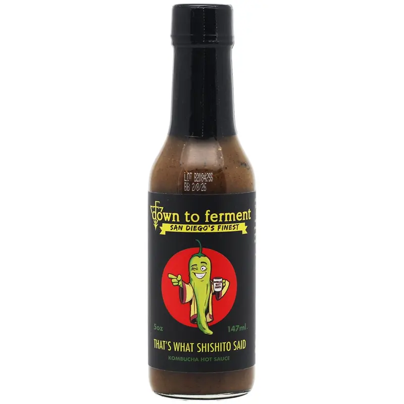 That's What Shishito Said Kombucha Hot Sauce