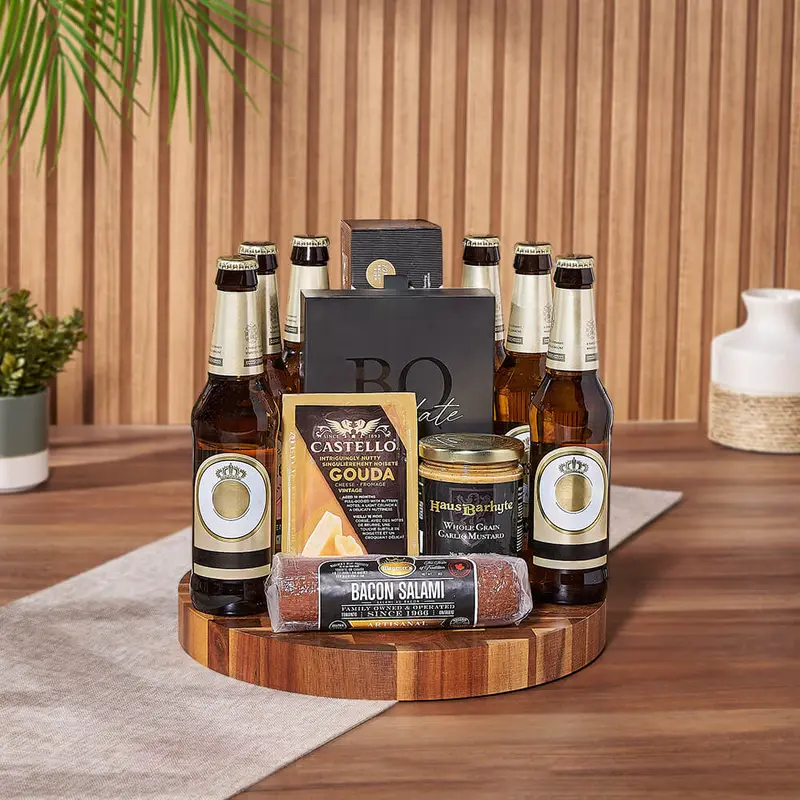 Brockton Beer & Snacks Basket