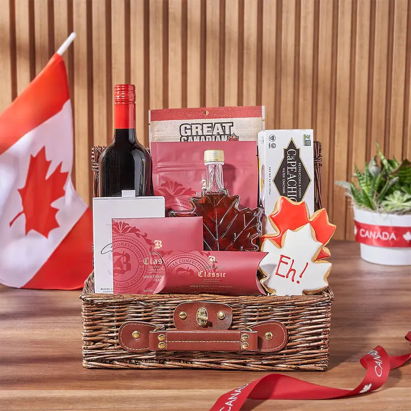 Canada Day Snack Basket