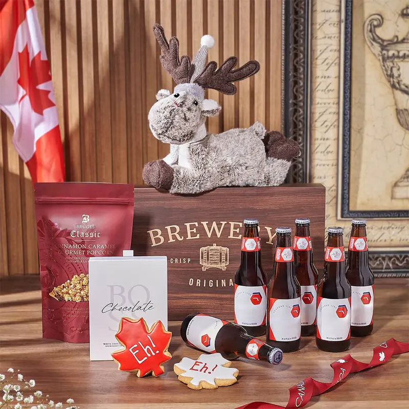 Canada Day Sweet Treat & Beer Gift