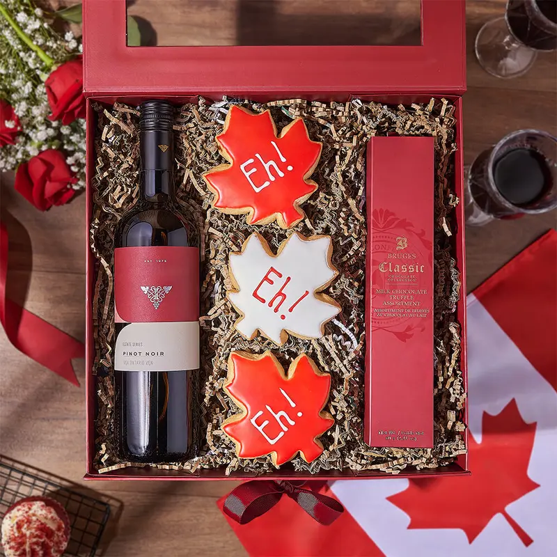 Canada Day Wine Gift Box