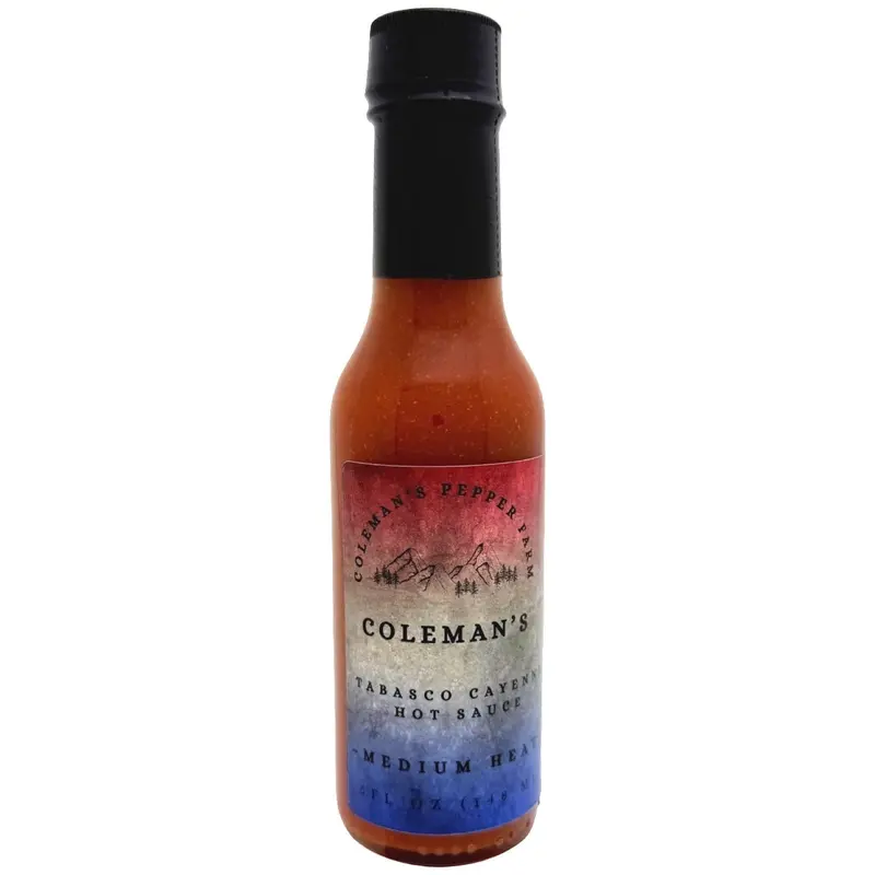 Coleman's Tabasco Cayenne Hot Sauce