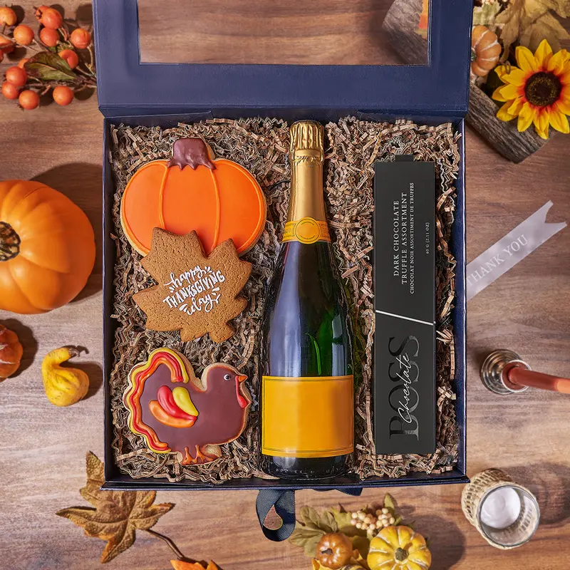 Thanksgiving Champagne & Treat Box