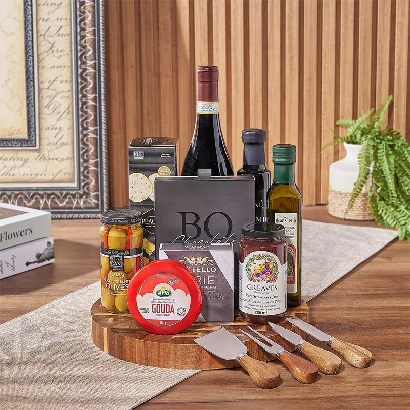 Wine & Cheeseboard Gift