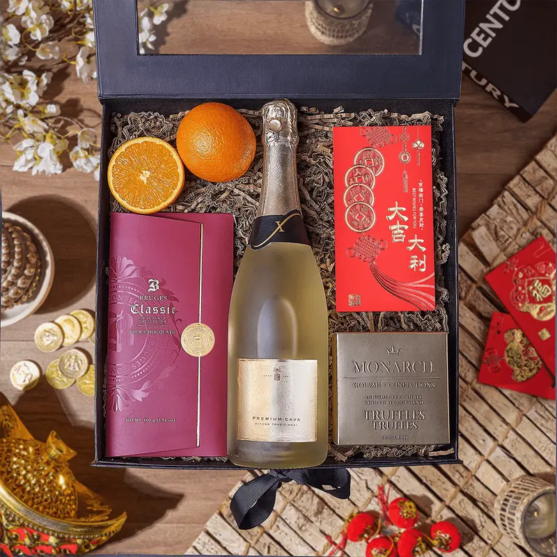 Champagne Chinese New Year Gift Box