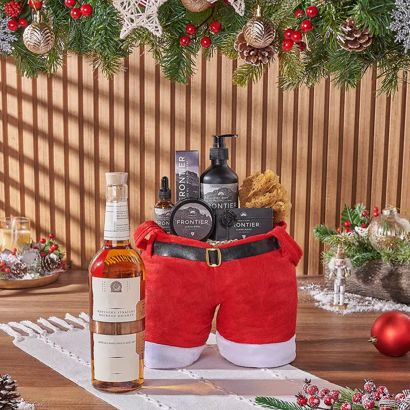 Christmas Liquor & Spa Gift Bag