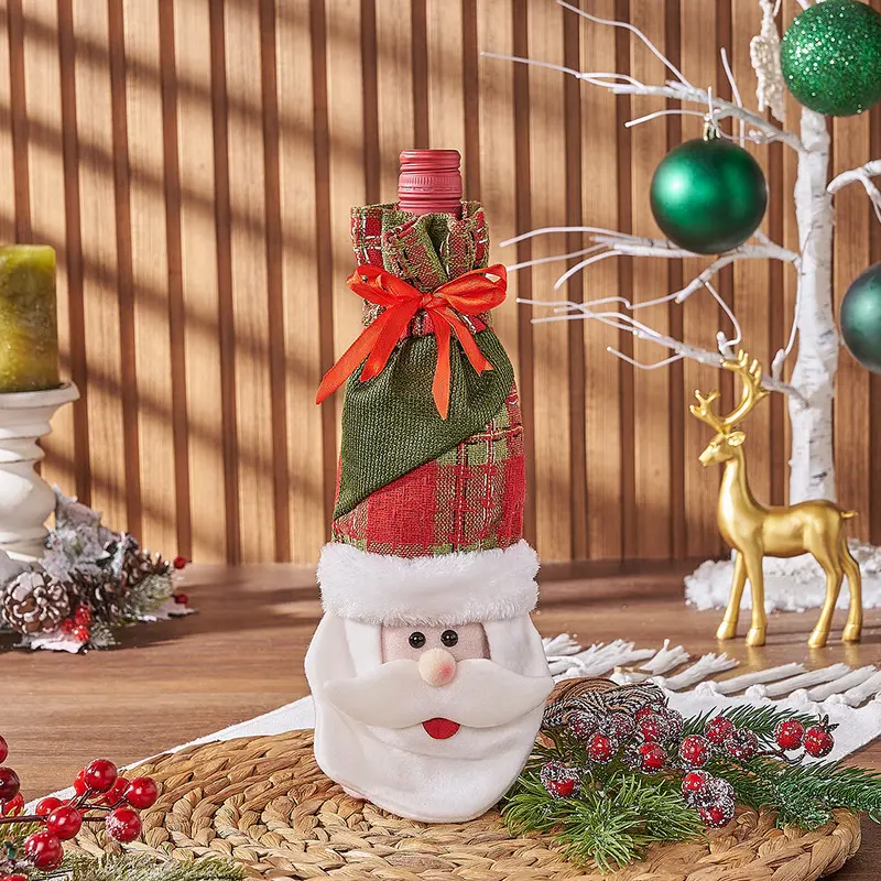 Festive Holiday Wine Gift