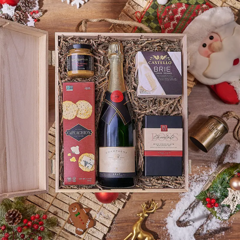 Holiday Champagne Pairing Gift Box