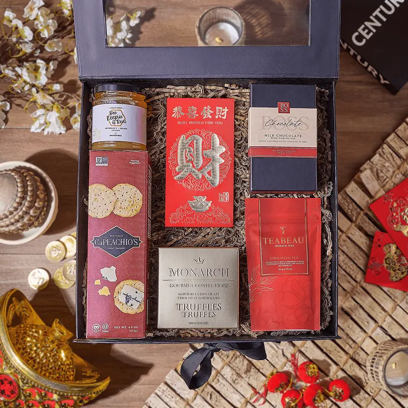 Lucky Tea & Chocolate Gift Box