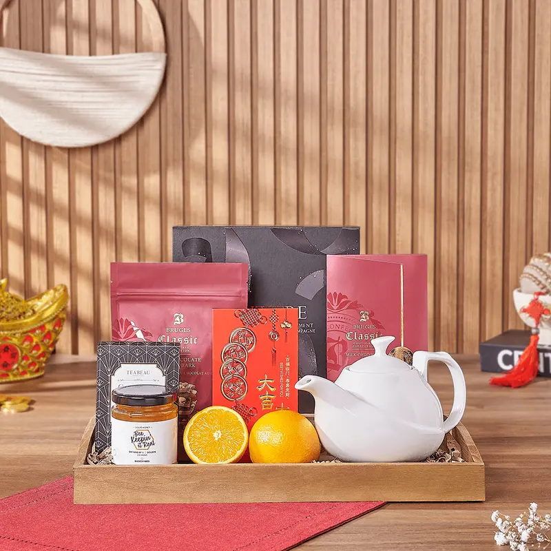 Lucky Tea Time Gift Tray