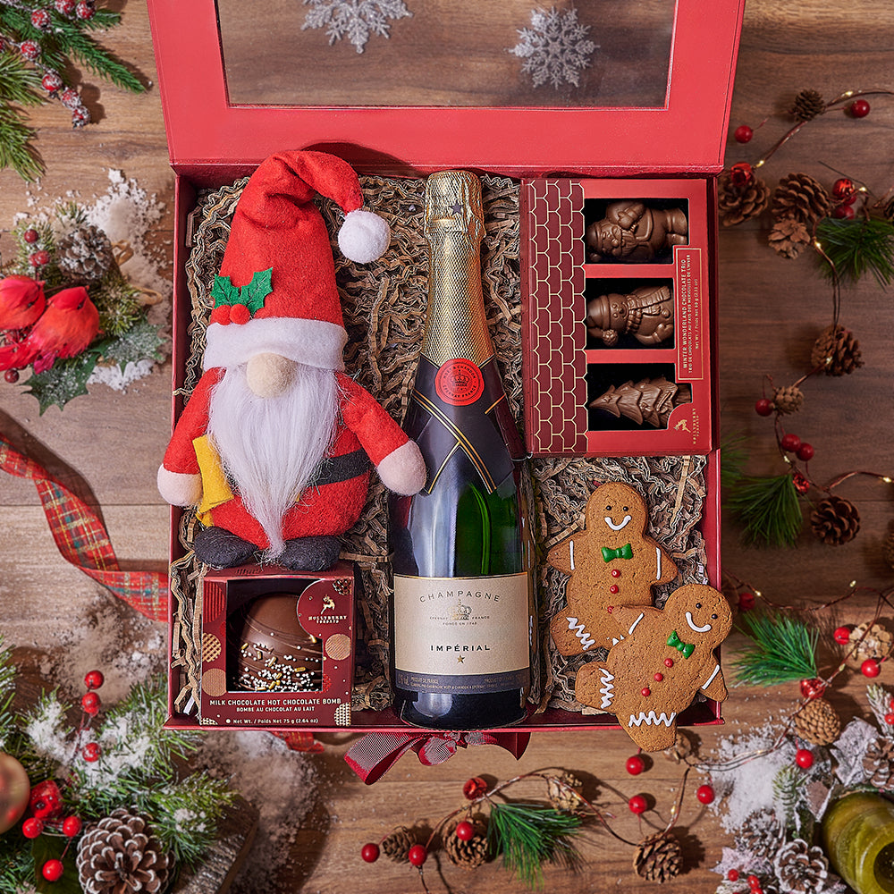 Santas Sweet Choice with Champagne