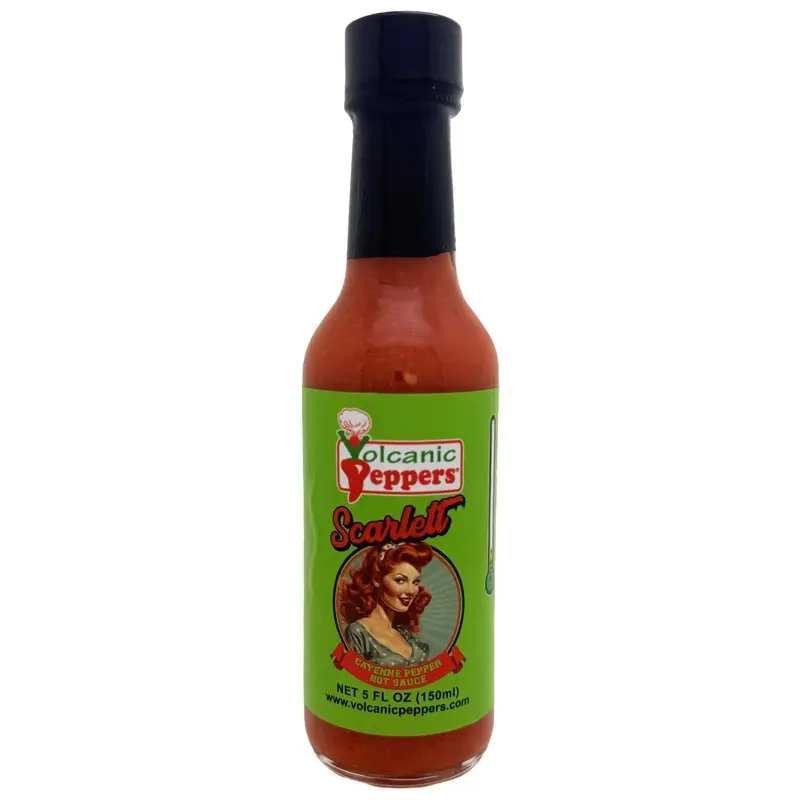 Volcanic Peppers Scarlett Pepper Sauce