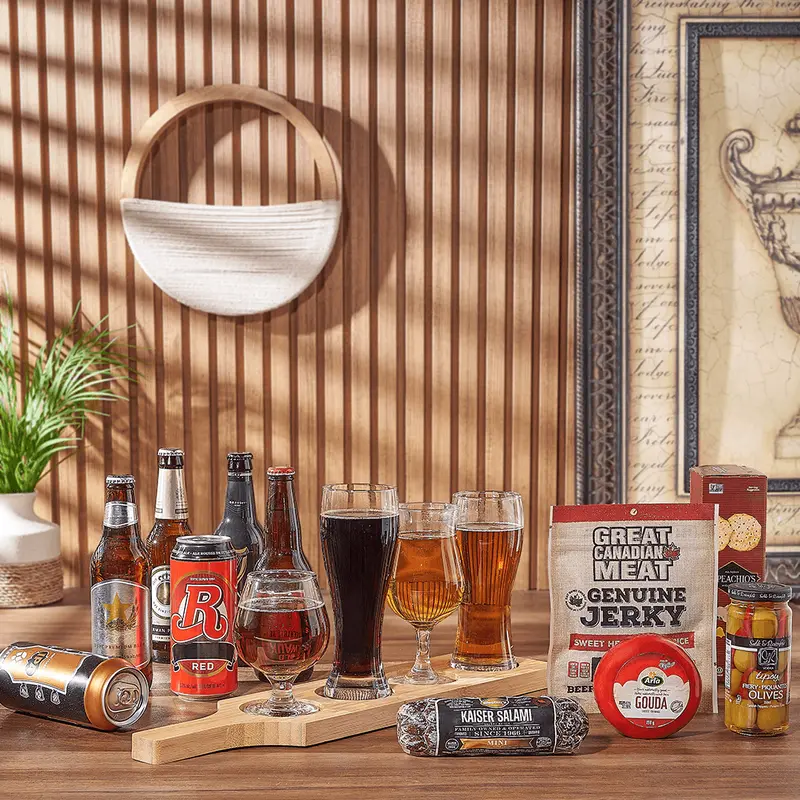 Charcuterie & Beer Flight Gift