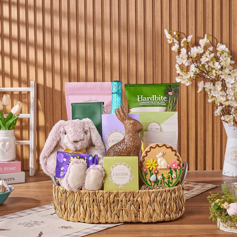 Easter Champagne & Snack Basket