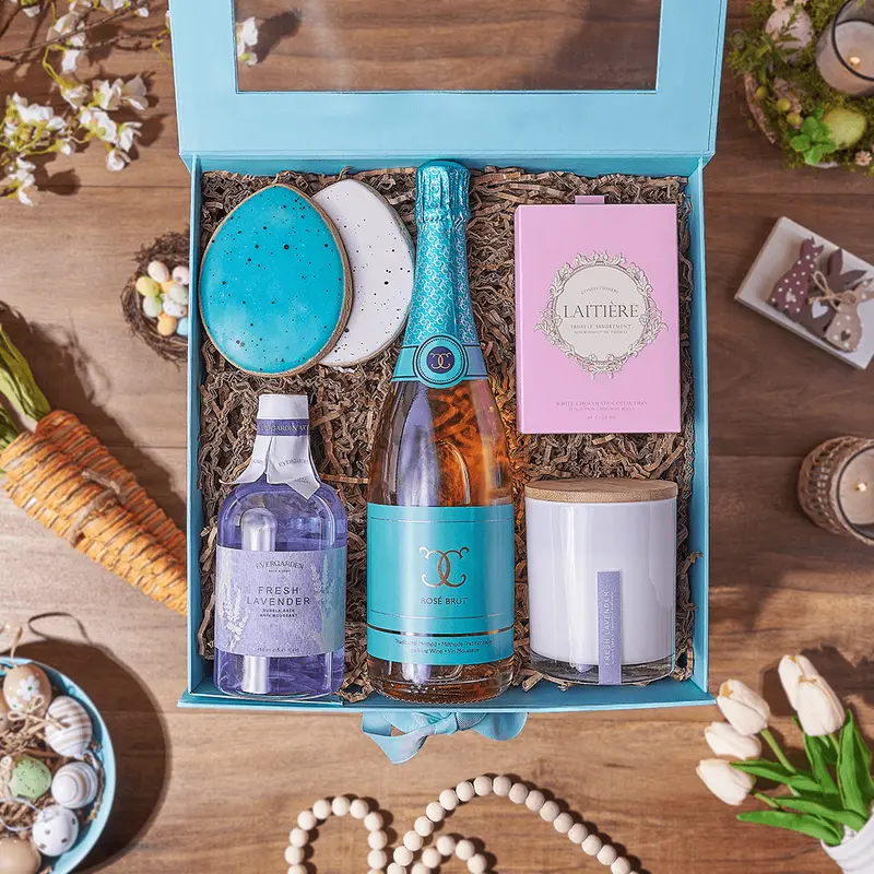 Easter Spa & Champagne Box