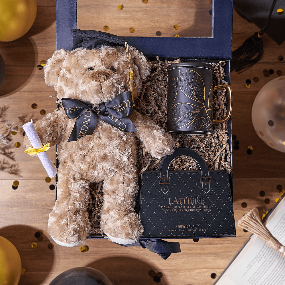 Graduation Bear Gift Box