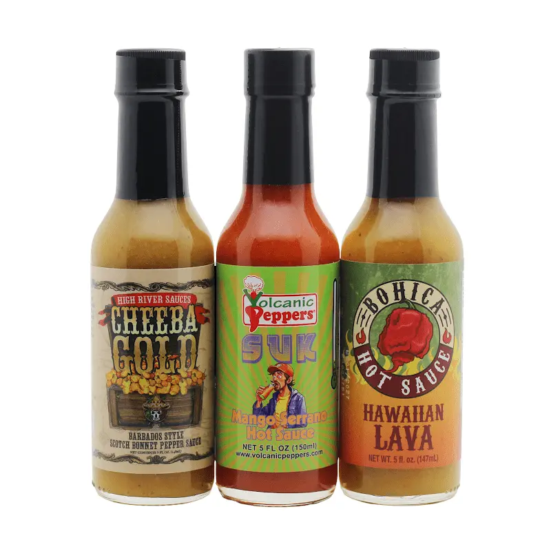 Low Sodium Hot Sauce 3-Pack