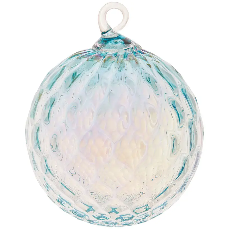 Birthstone Ornament - March Aquamarine
