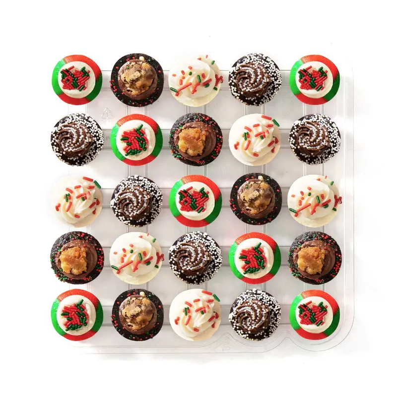 Holiday Cheer Cupcakes 25-Pack