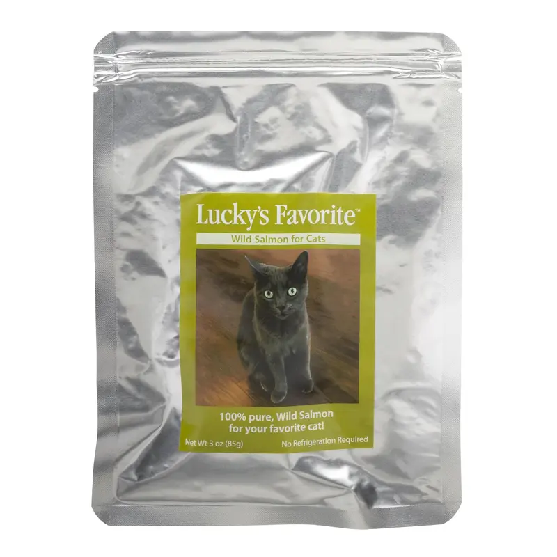 Lucky's Favorite Wild Salmon Cat Treat
