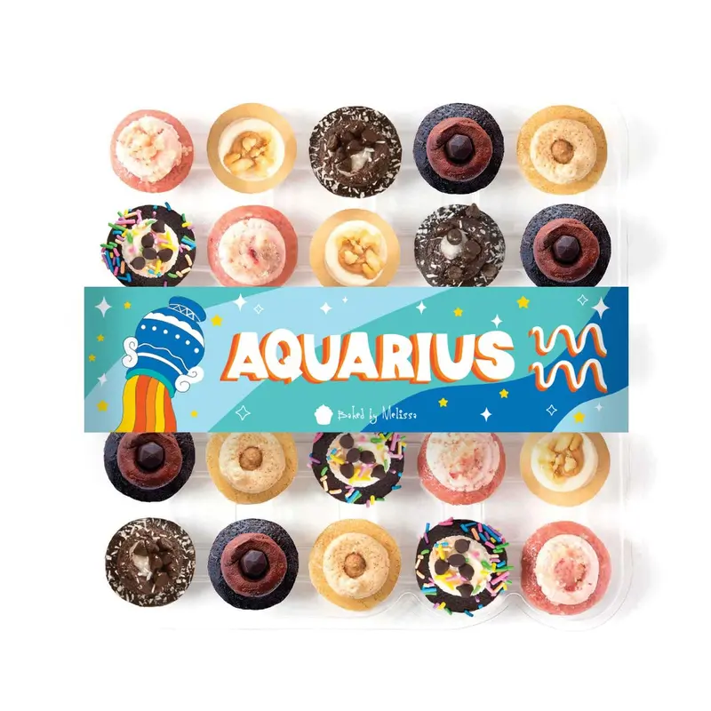 Vegan Aquarius Cupcakes 25-Pack
