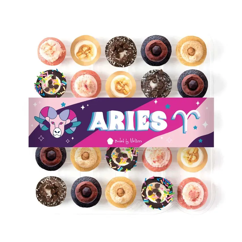 Vegan Aries Cupcakes 25-Pack