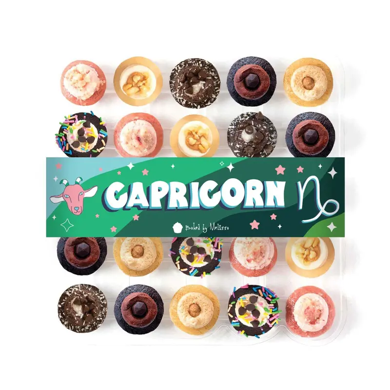 Vegan Capricorn Cupcakes 25-Pack
