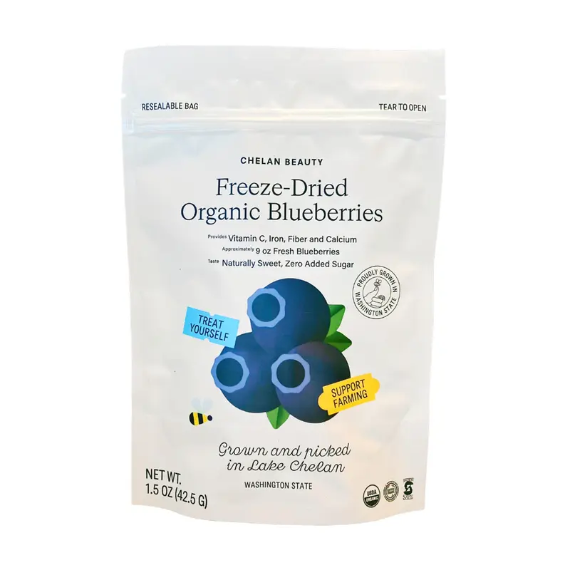 Chelan Beauty Organic Freeze-Dried Blueberries