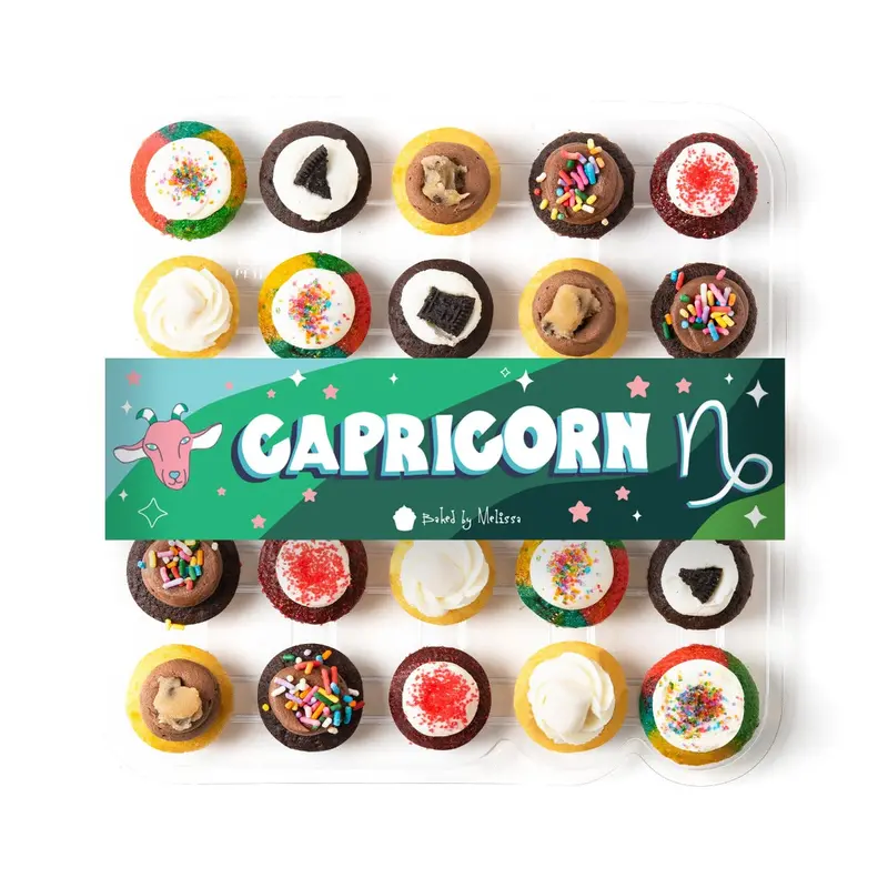 Gluten-Free Capricorn Cupcakes 25-Pack