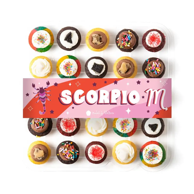 Gluten-Free Scorpio Cupcakes 25-Pack