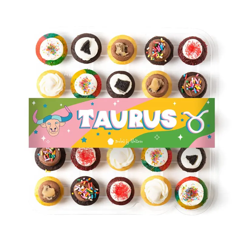 Gluten-Free Taurus Cupcakes 25-Pack