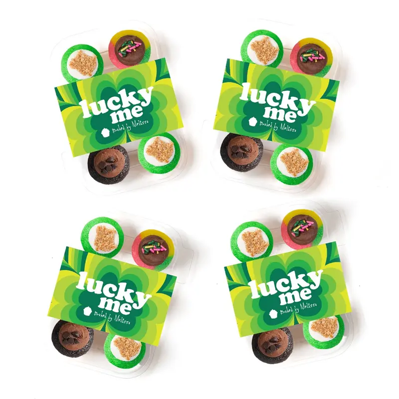 Lucky Treats Cupcakes 6-Pack (Bundle of 4)