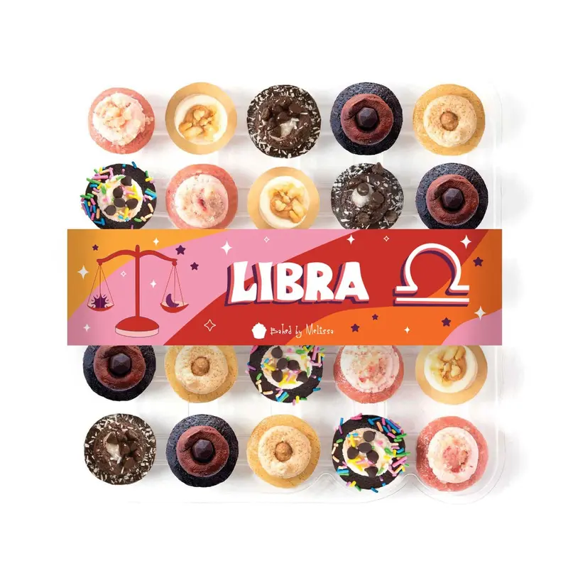 Vegan Libra Cupcakes 25-Pack