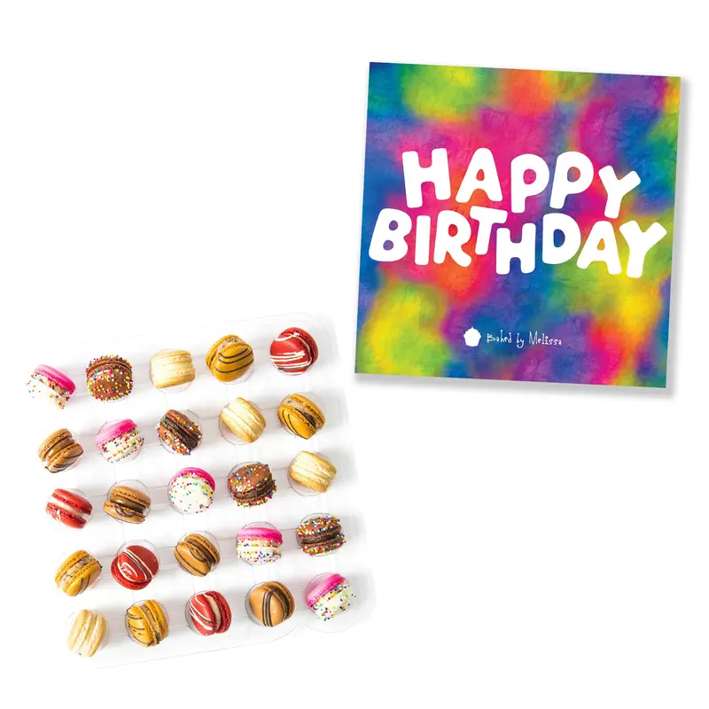 Birthday Gift Box 25-Pack w/ The Mac Macarons