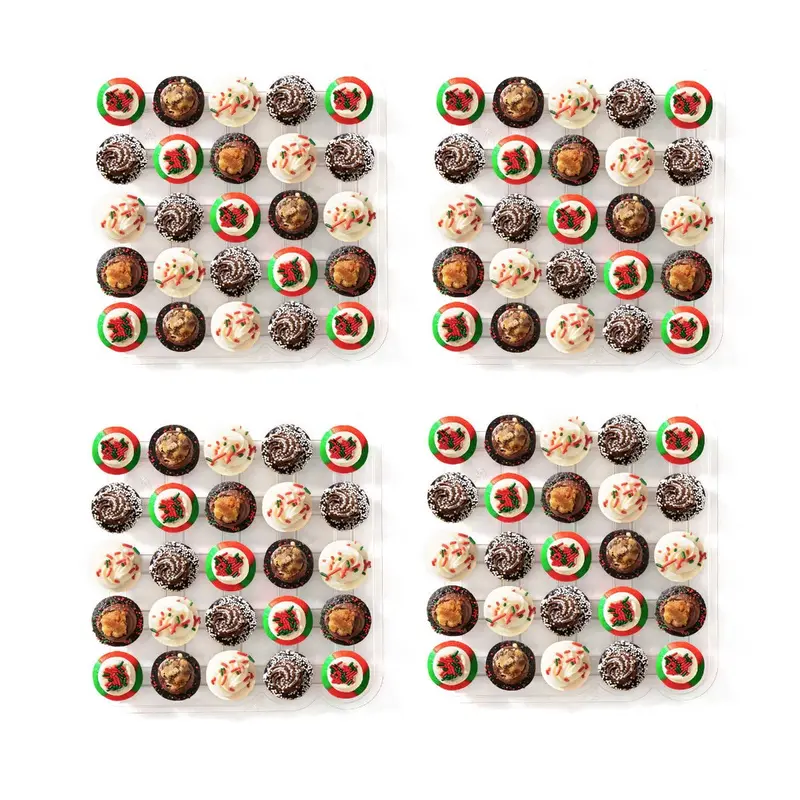 Holiday Cheer Cupcakes 100-Pack
