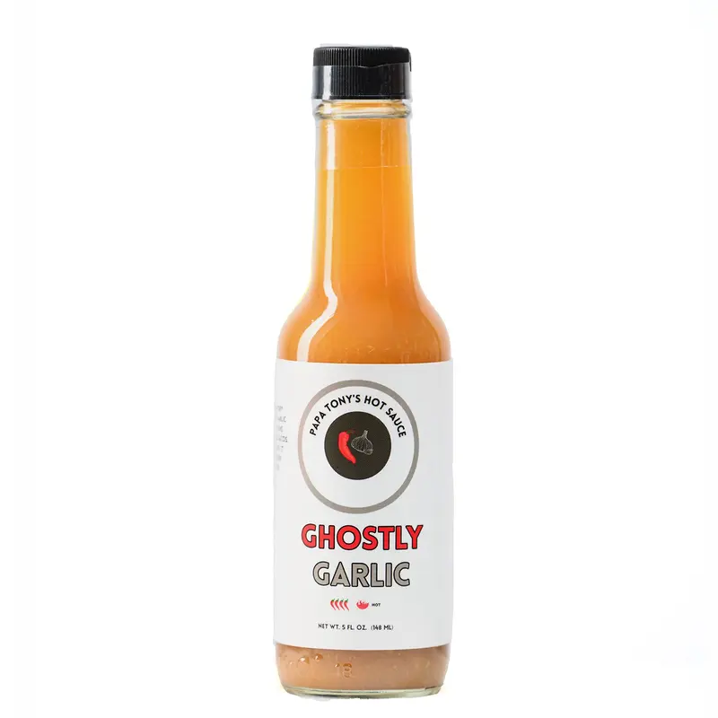 Ghostly Garlic Hot Sauce
