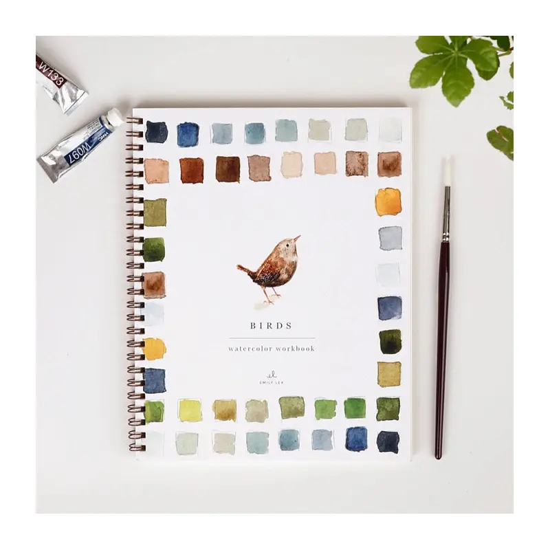 Birds Watercolor Workbook