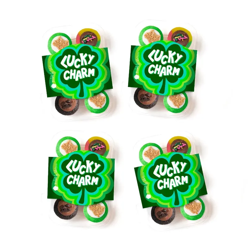Corporate Lucky Treats Cupcakes 6-Pack (Bundle of 4)