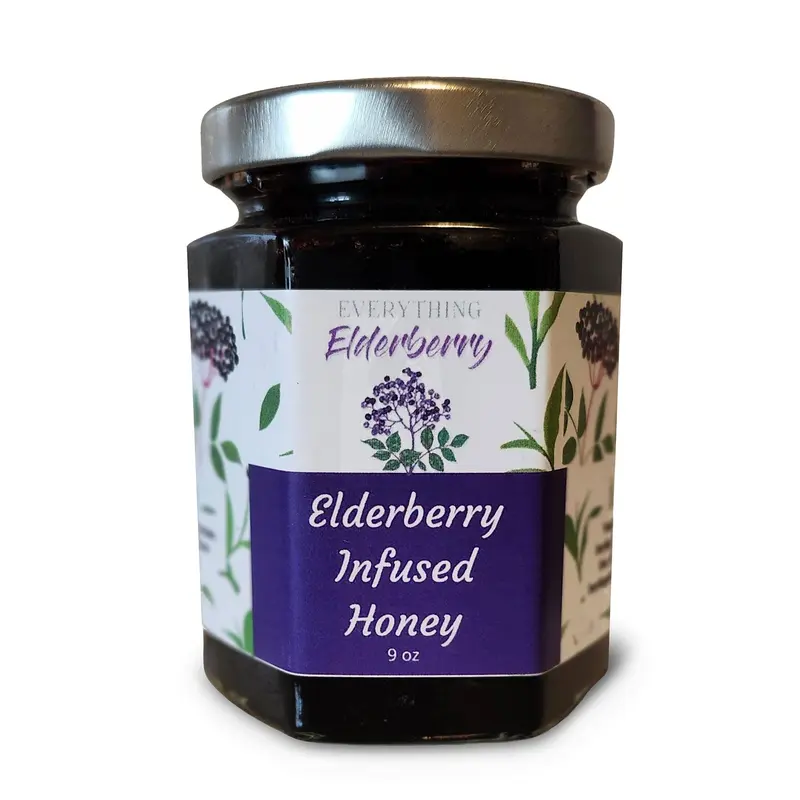 Elderberry Honey 9 oz
