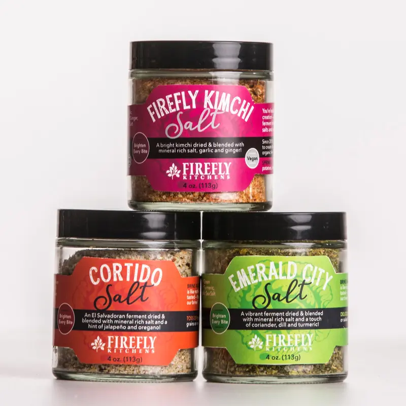 Fermented Infused Sea Salt Trio