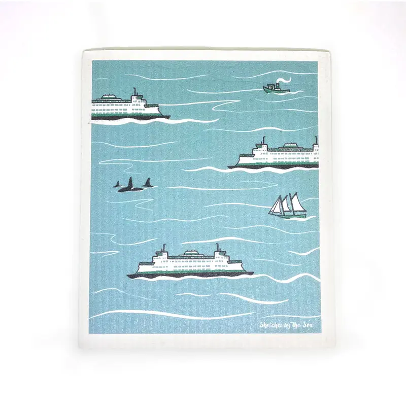 Ferry Swedish Dishcloth