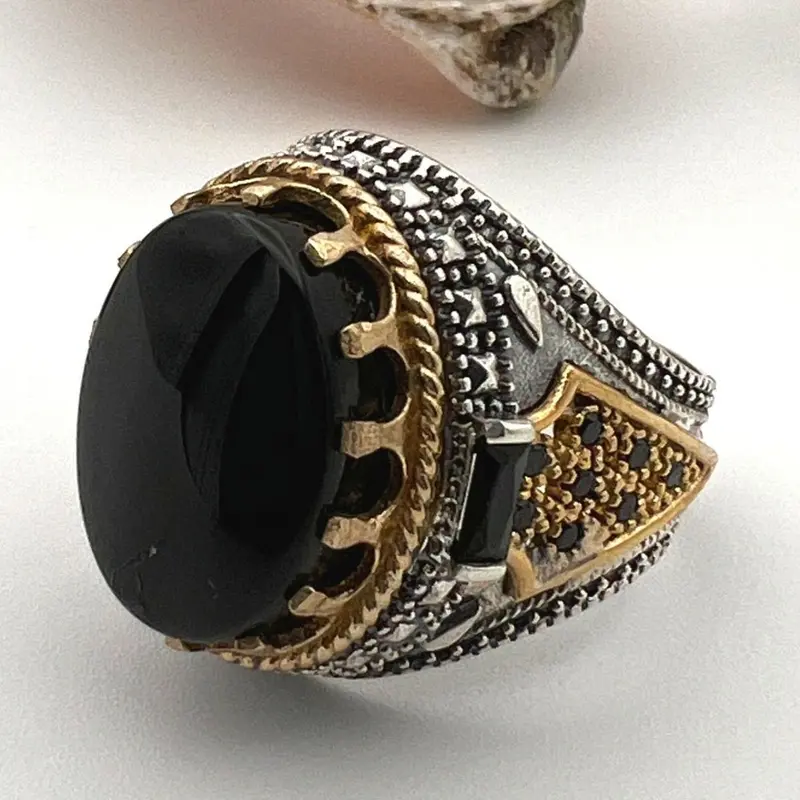 Men's Handmade 925 Sterling Silver Ring - Classic, Durable & Thoughtful Gift for Him