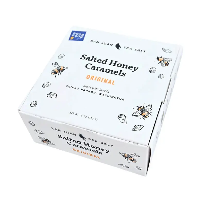 Salted Honey Caramels