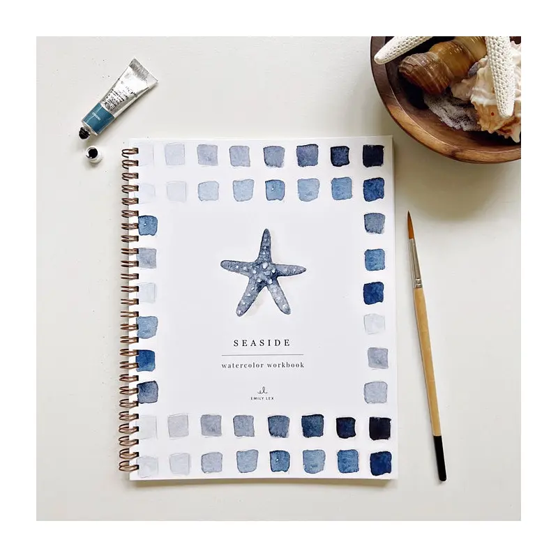 Seaside Watercolor Workbook
