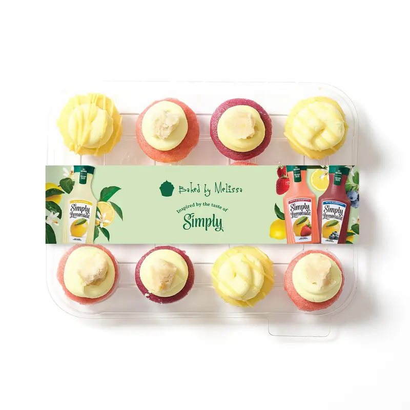Simply Lemonade-Inspired Cupcakes 12-Pack