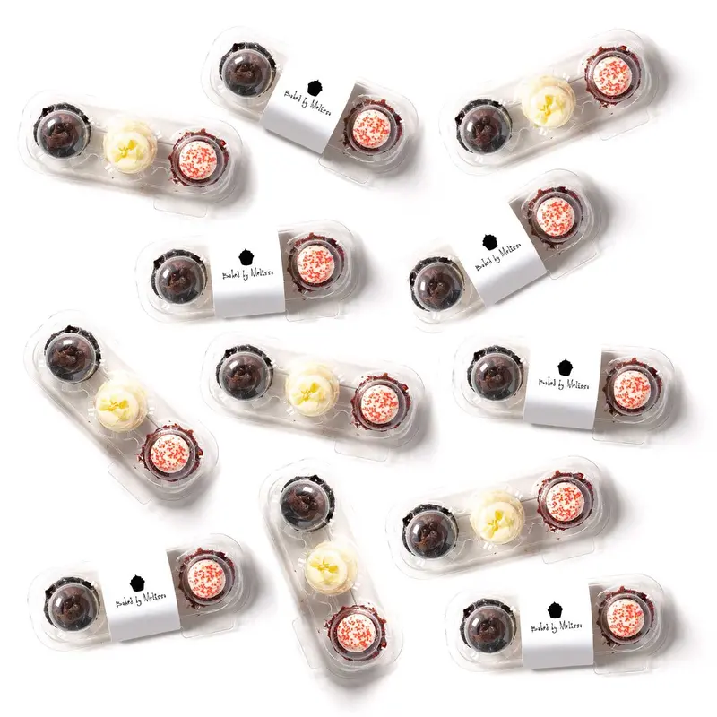 Wedding Favor Cupcakes 3-Pack (Bundle of 12)