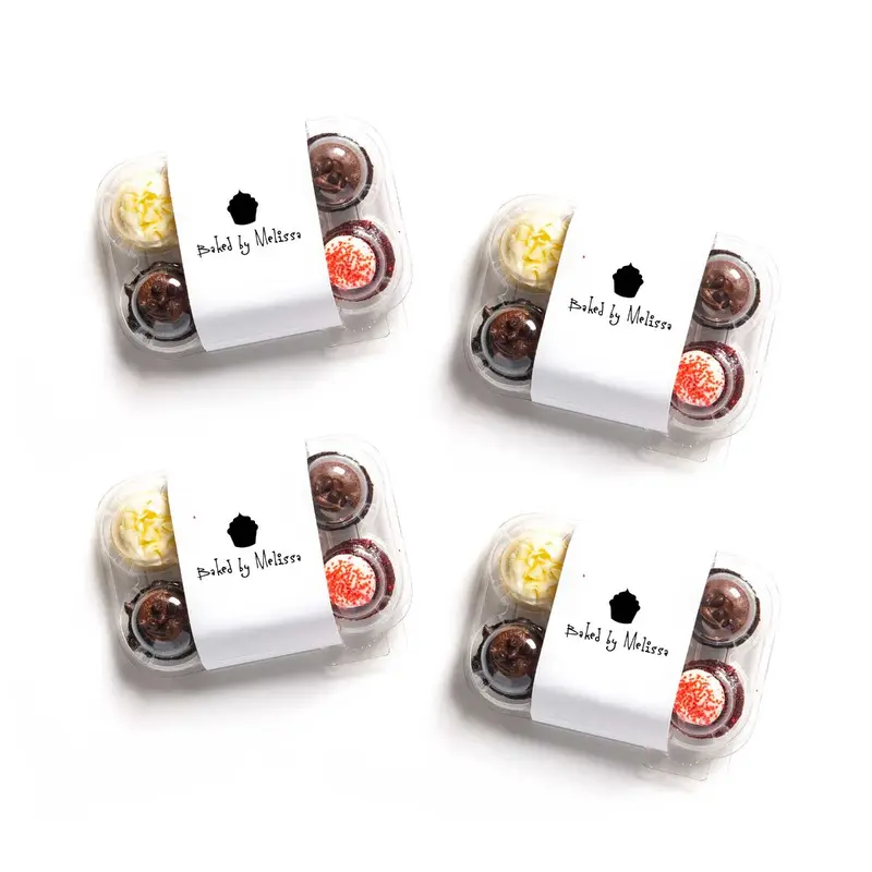 Wedding Favor Cupcakes 6-Pack (Bundle of 4)